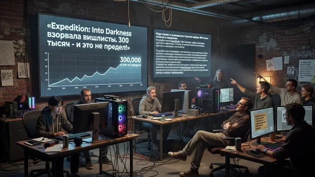 Expedition: Into Darkness взорвала вишлисты. 300 тысяч - и это не предел!